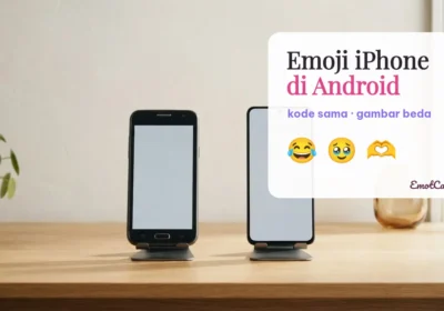 Emoji iPhone di Android: kode sama, gambar berbeda
