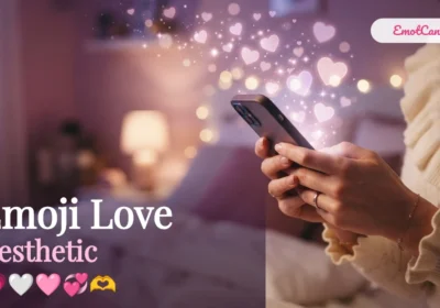 Emoji love aesthetic, emot hati cantik siap salin di EmotCantik